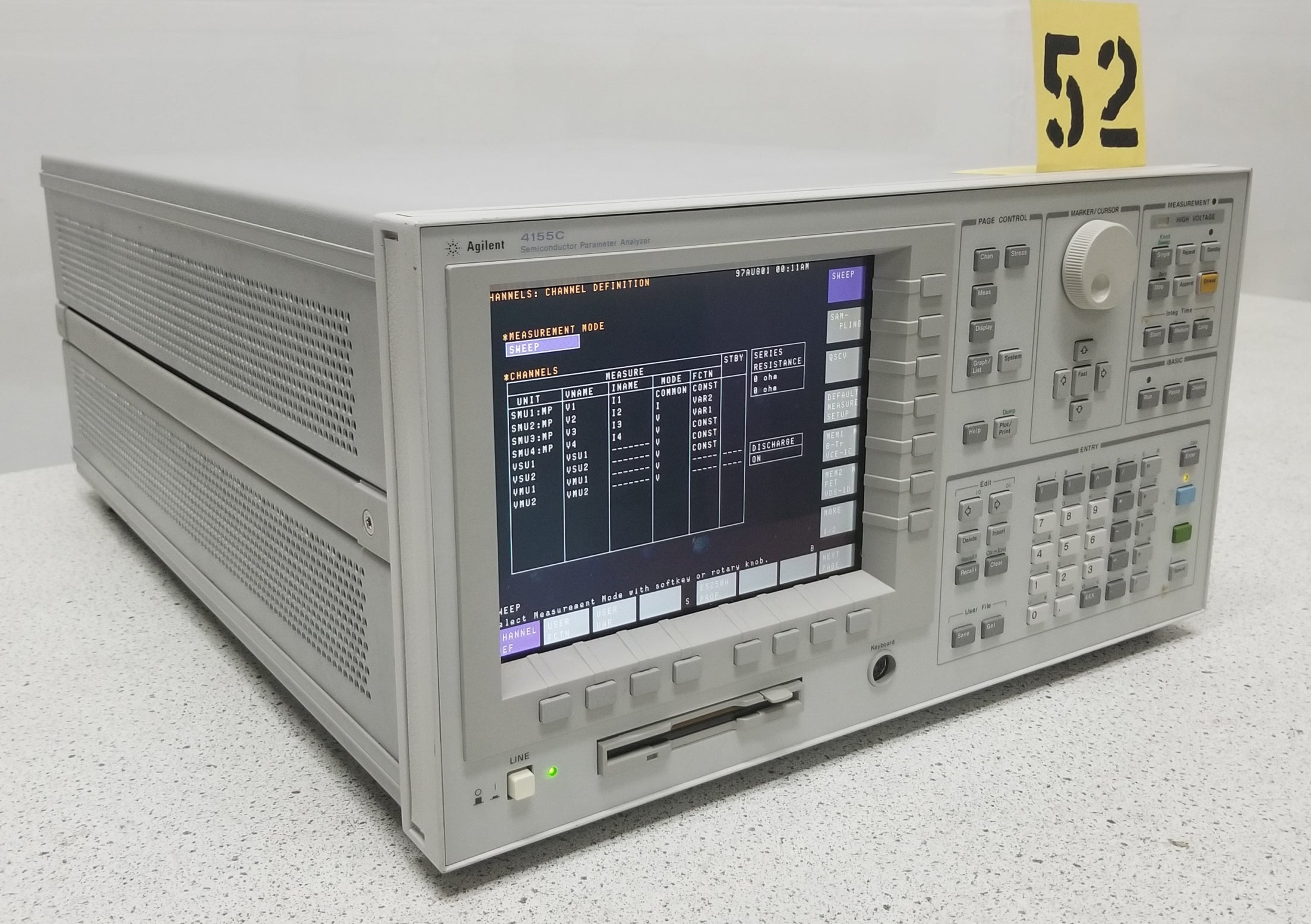 Used Agilent 4155C Parameter Analyzer