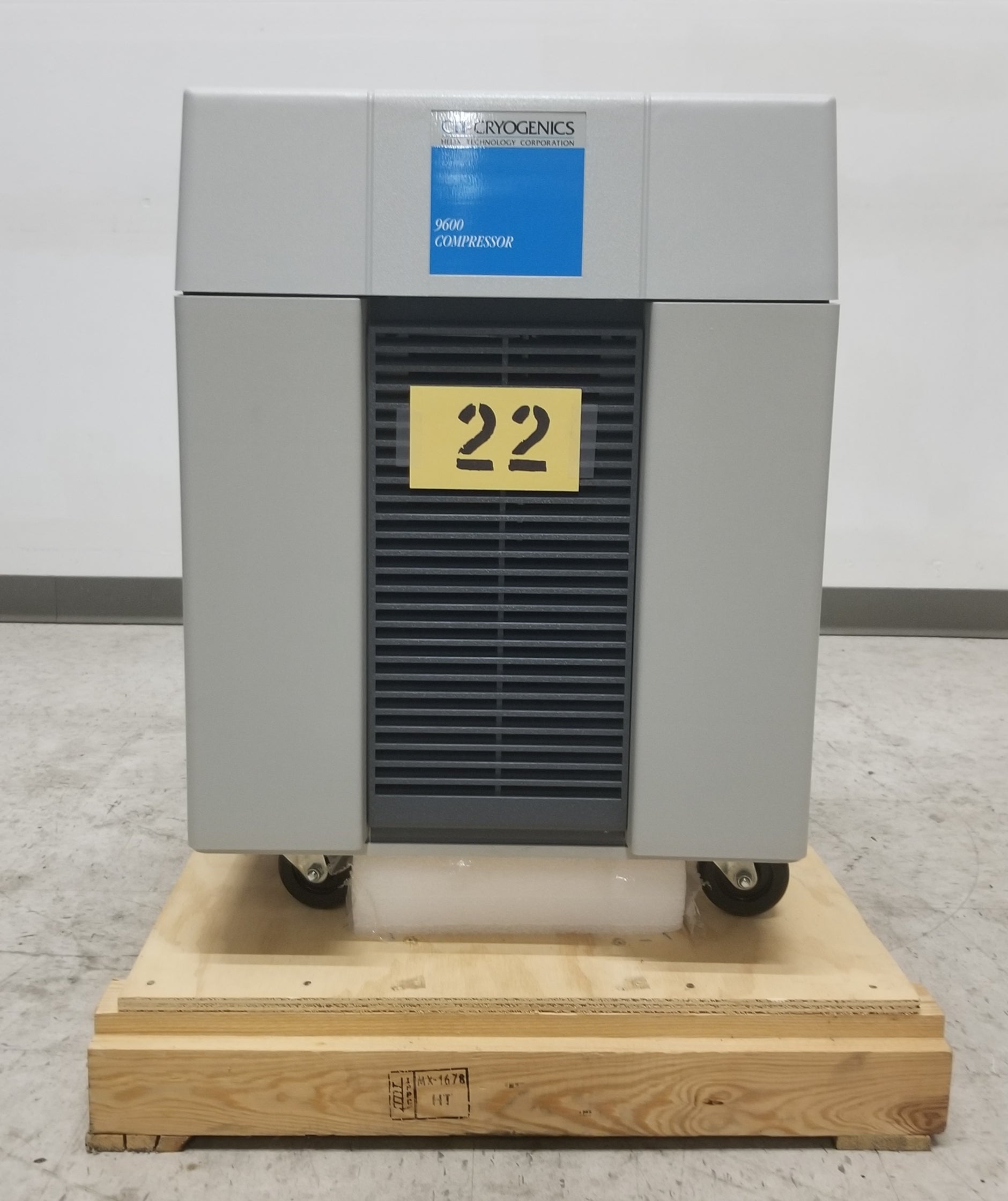 CTI 9600 Cryo Pump Compressor- NEW in Box