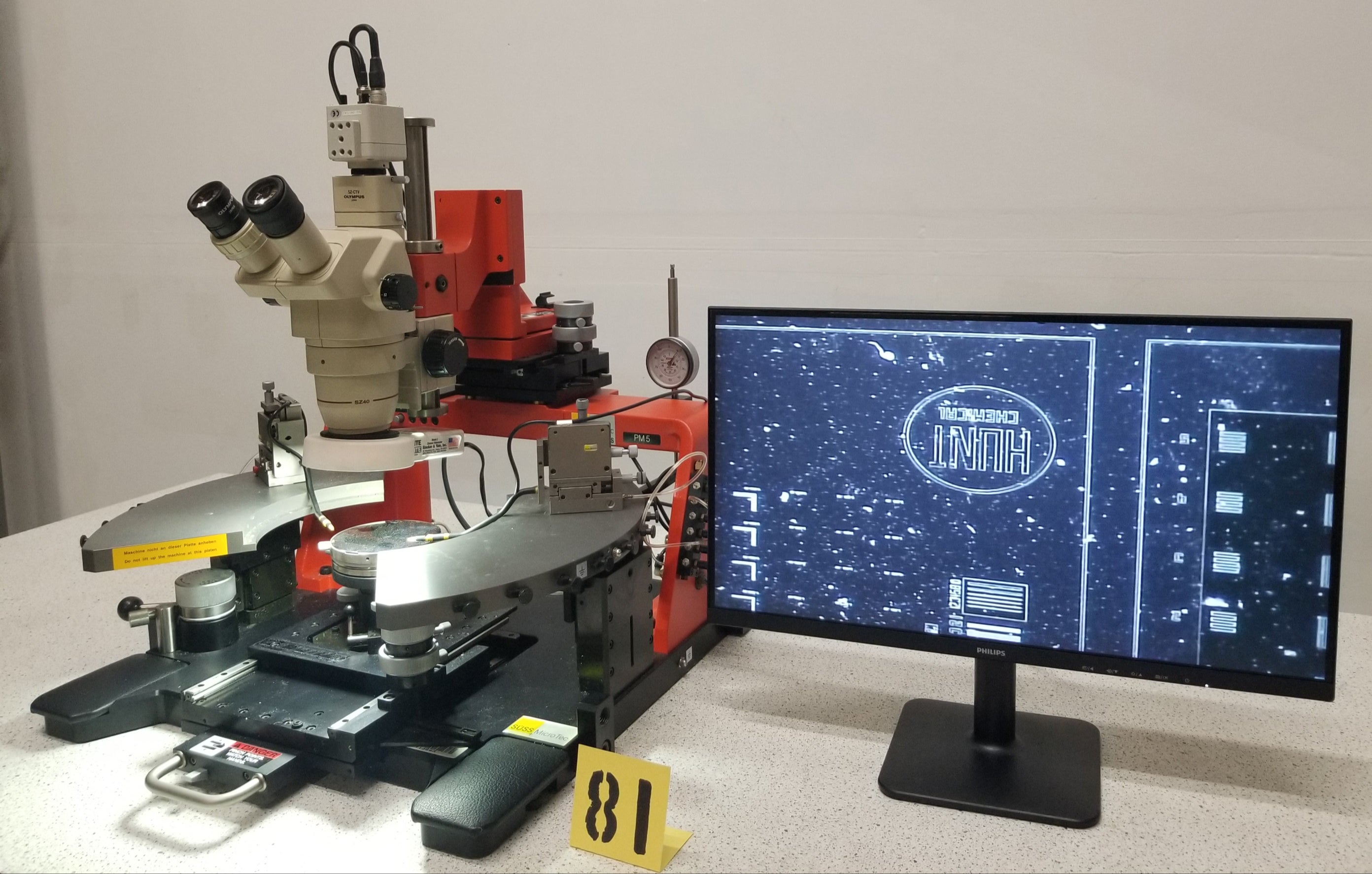 Suss Microtec PM5 Manual Analytical Wafer Prober
