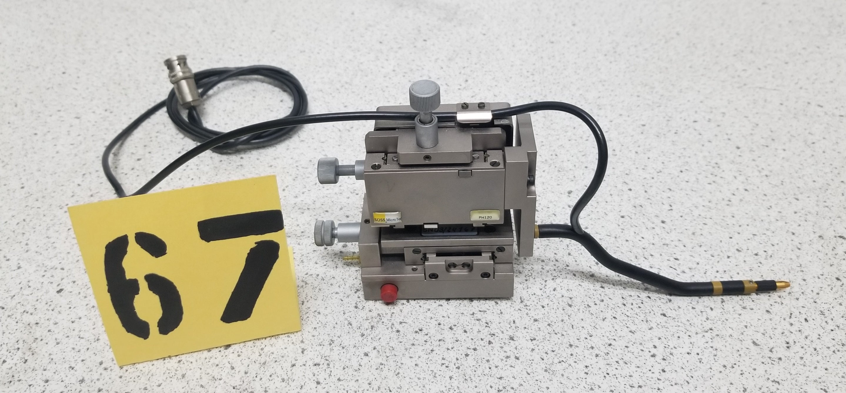 Suss Microtec PH120 Vacuum Base Precision Probe Manipulator