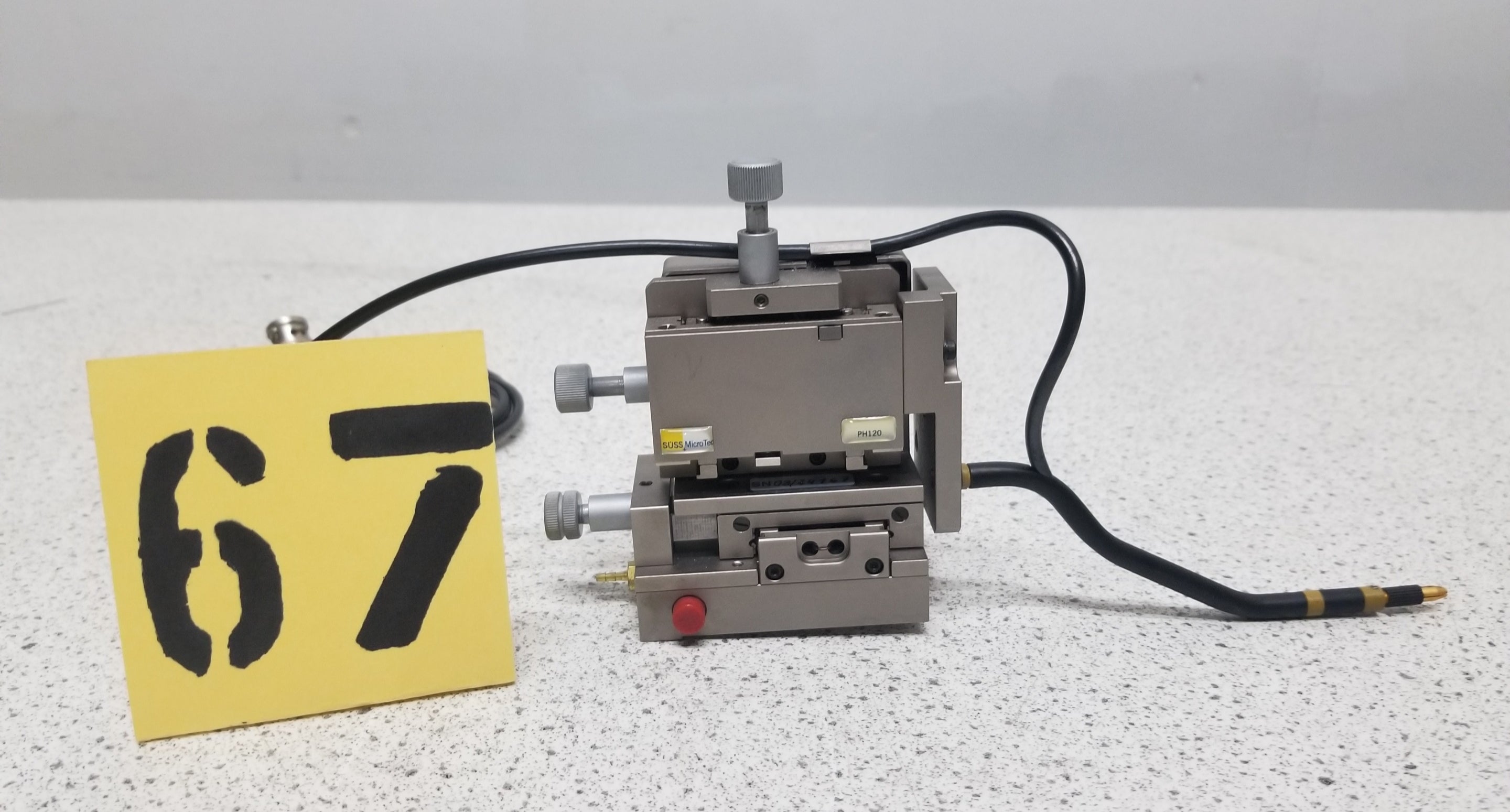 Suss Microtec PH120 Vacuum Base Precision Probe Manipulator