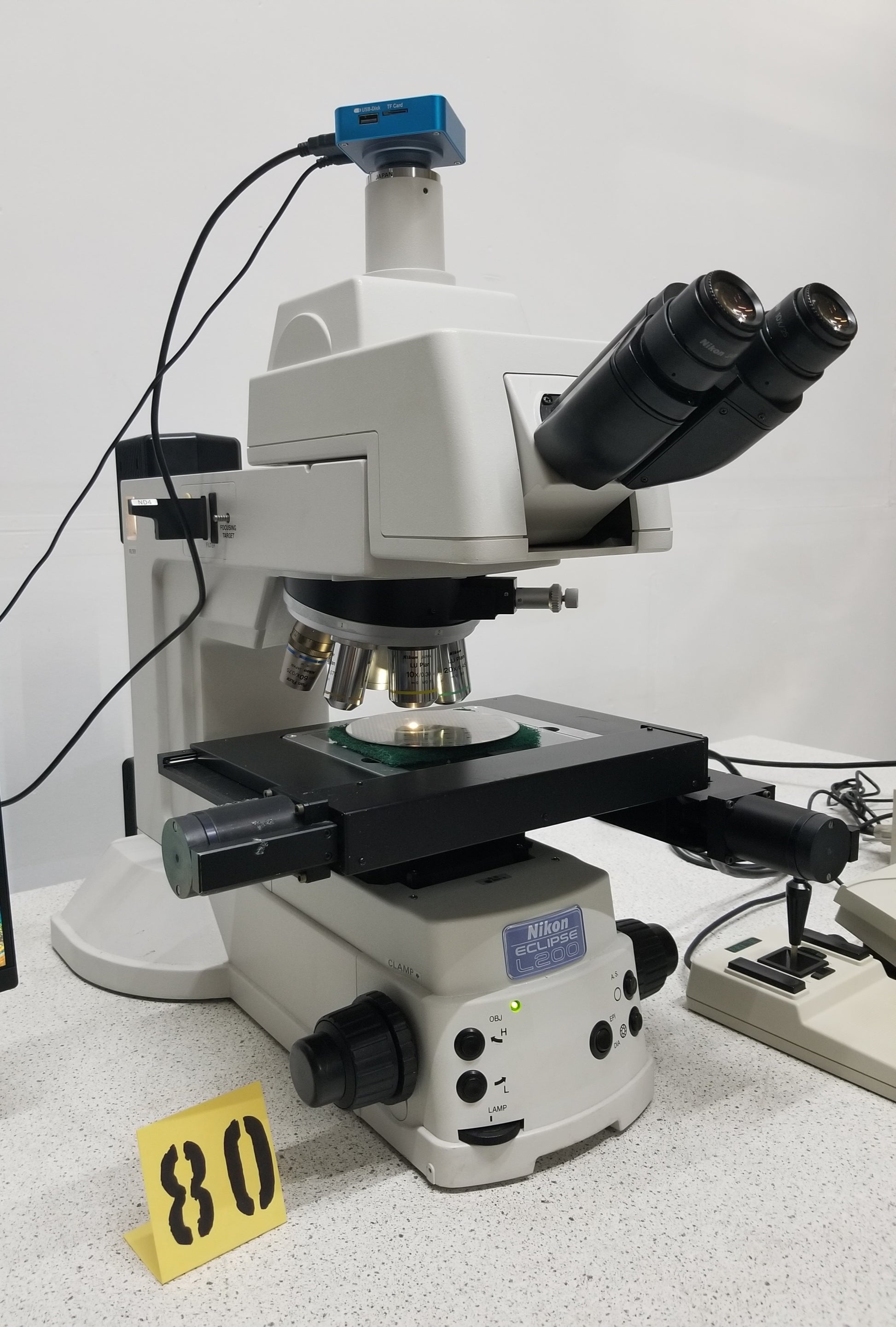 Nikon Eclipse L200D Nomarski Inspection Microscope