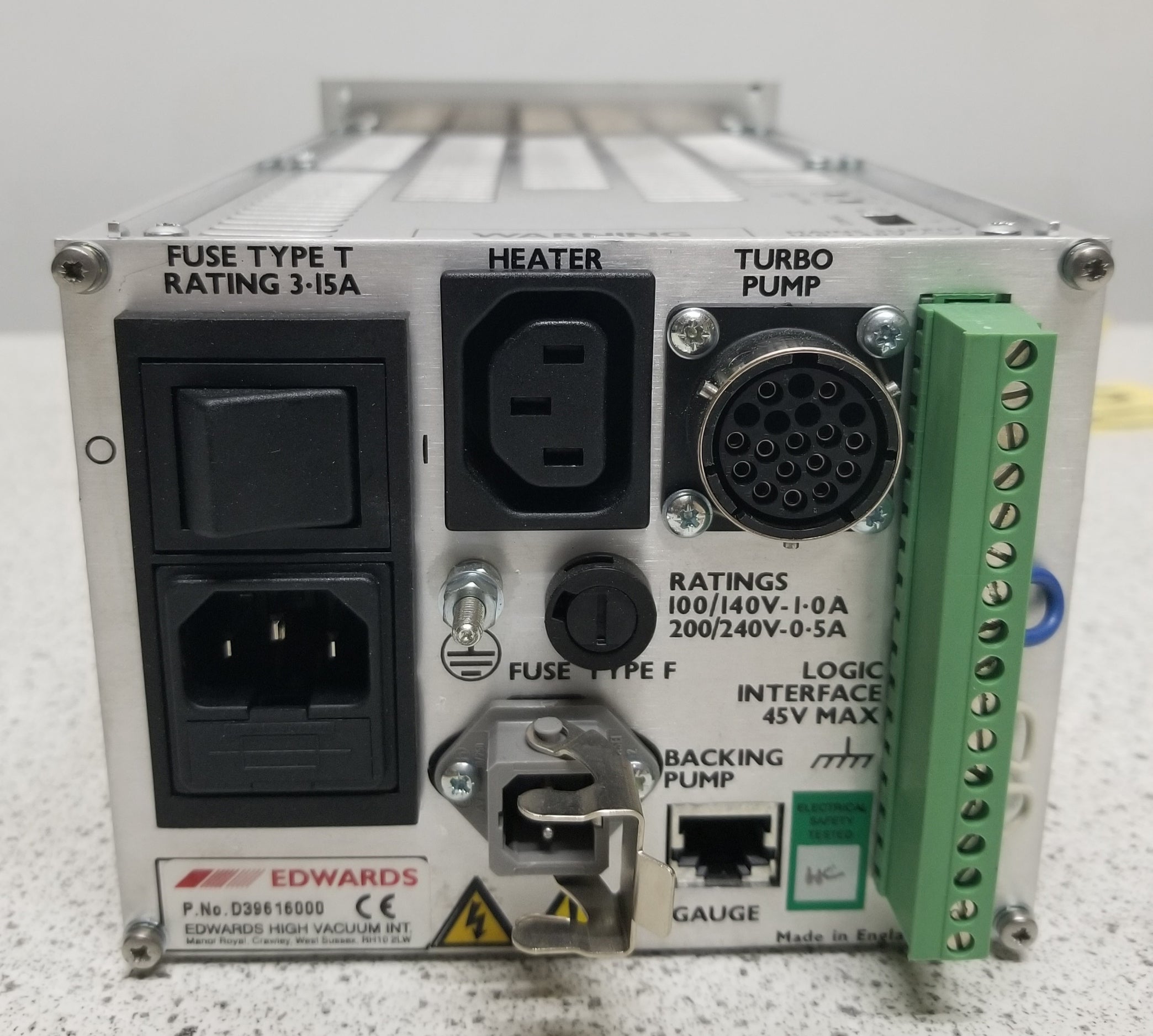 Edwards EXT 70H Compound Turbomolecular Vacuum Pump with EXC 120 Controller