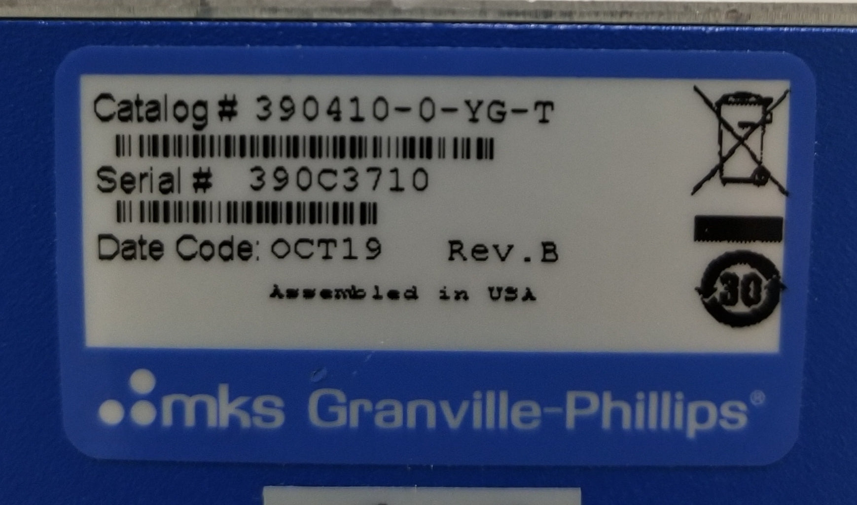 Used MKS®&nbsp;Granville-Phillips®&nbsp;390 Micro-Ion®&nbsp;ATM Vacuum Gauge Module