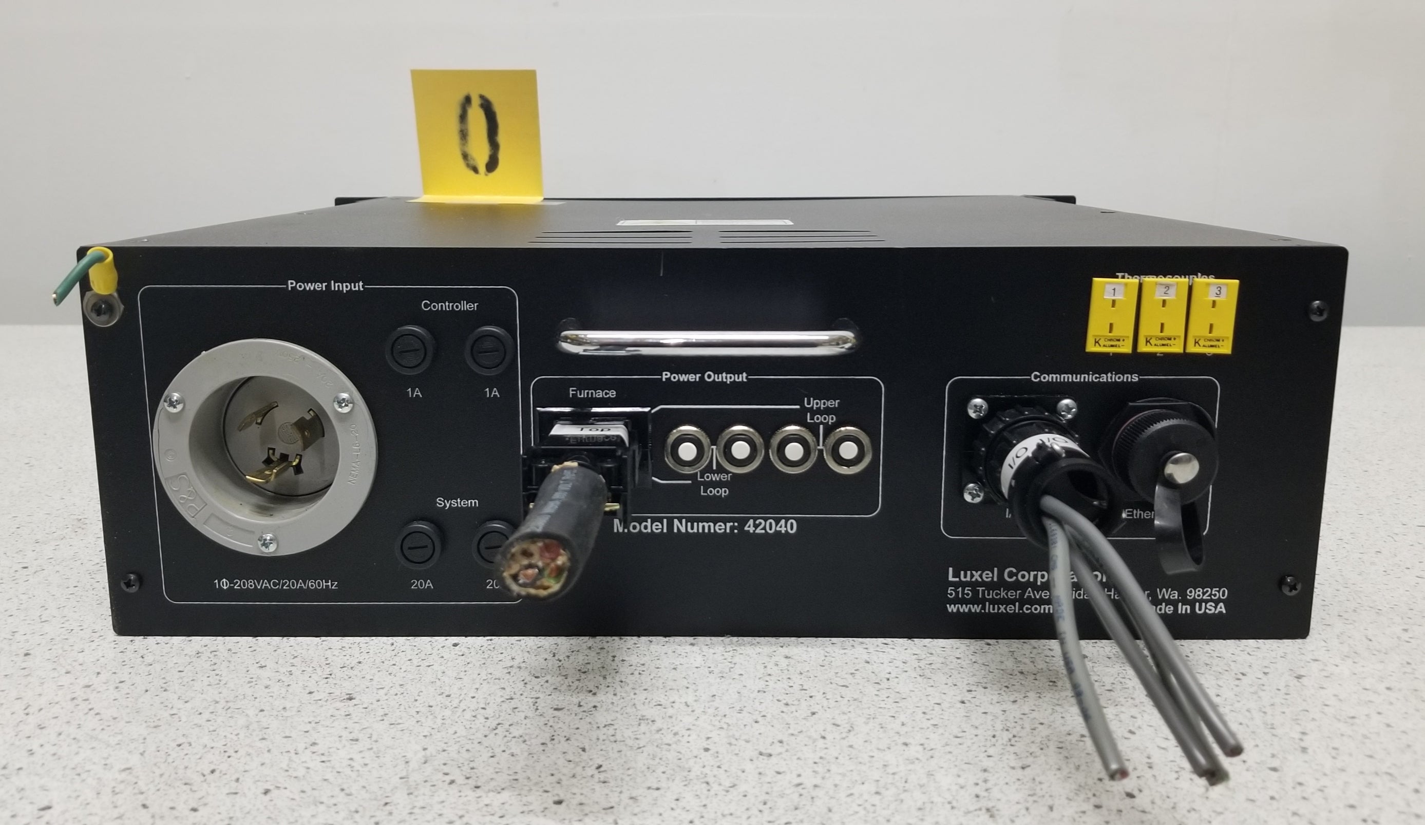 Used Luxel Radak IV Large OLED Furnace with Power Supply