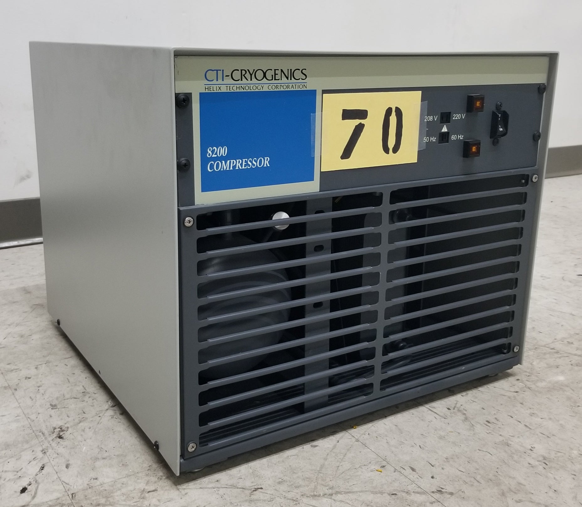 Refurbished CTI 8200 Cryo Compressor Water Cooled