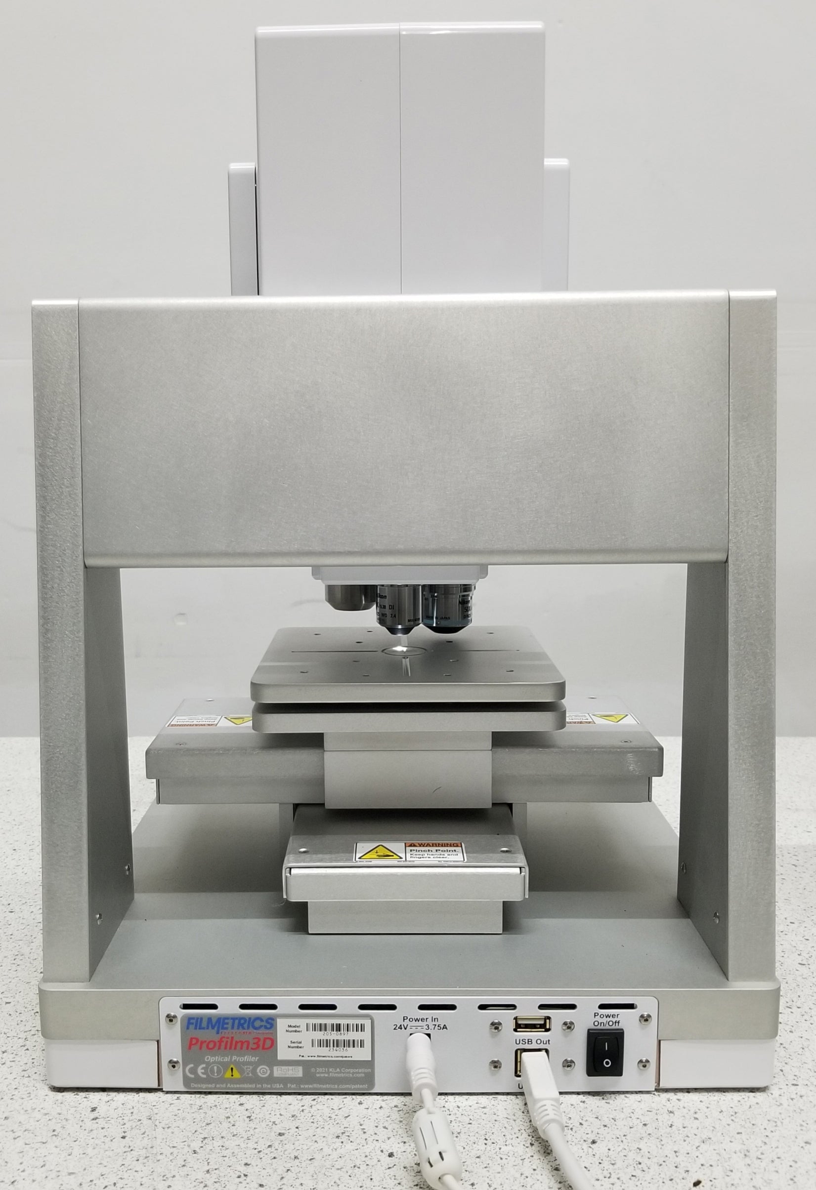 Used Filmetrics Profilm3D Optical Profilometer