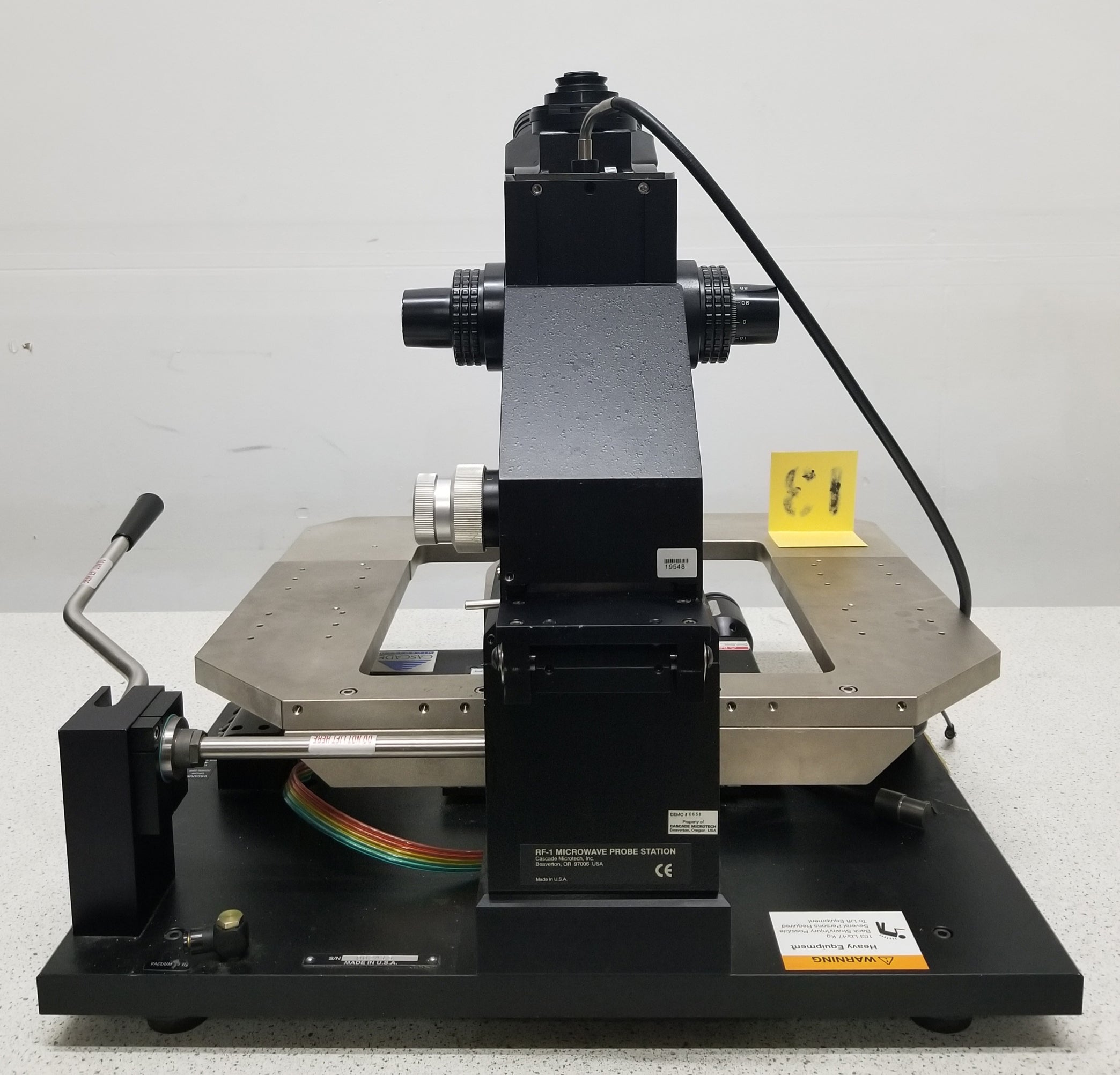Used Cascade Microtech RF-1 Manual Microwave Probe Station
