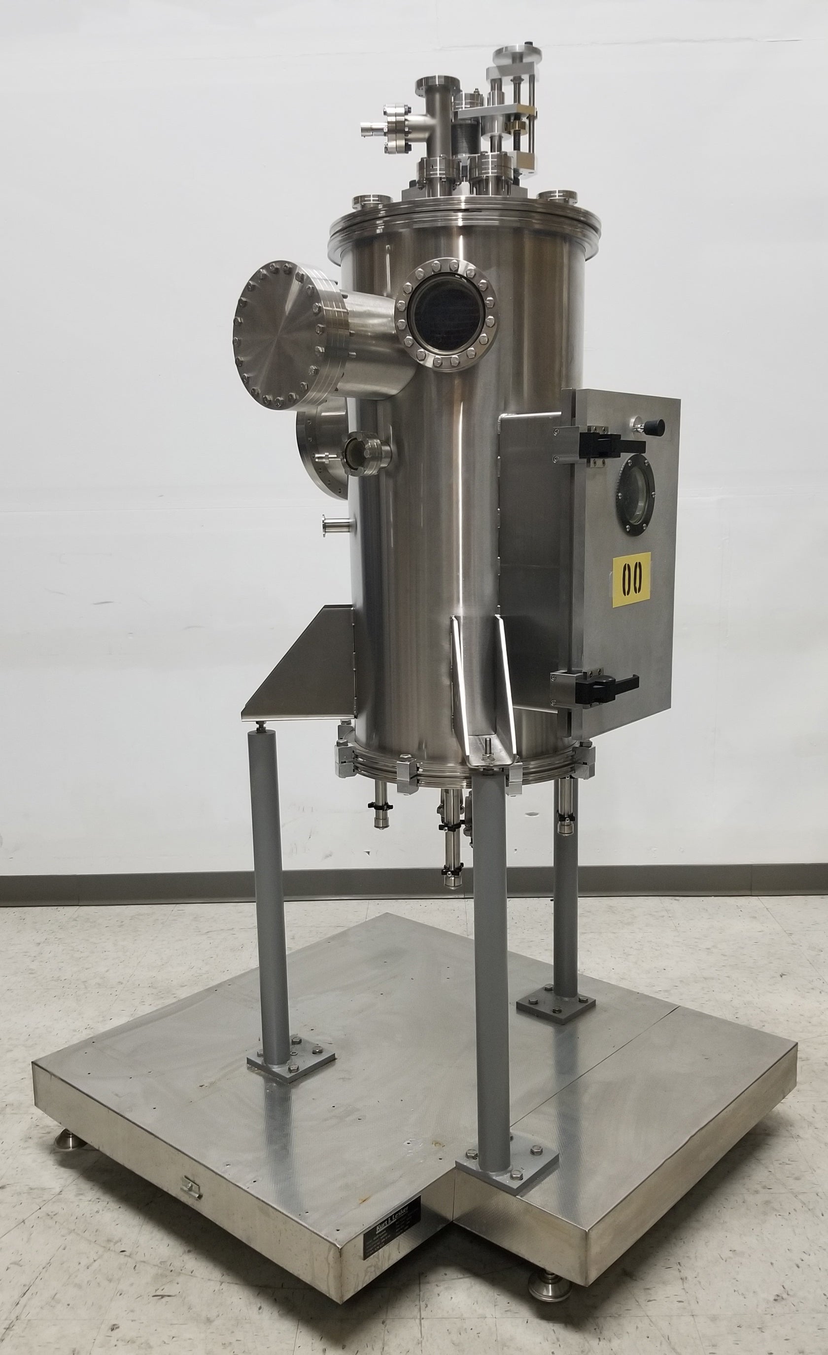 Kurt J Lesker Stainless Vacuum Chamber