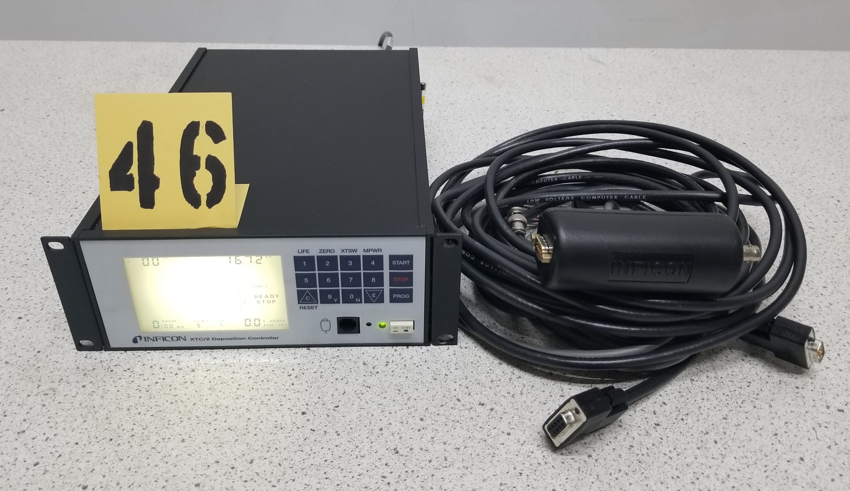 Inficon XTC/2 Crystal Deposition Rate Controller