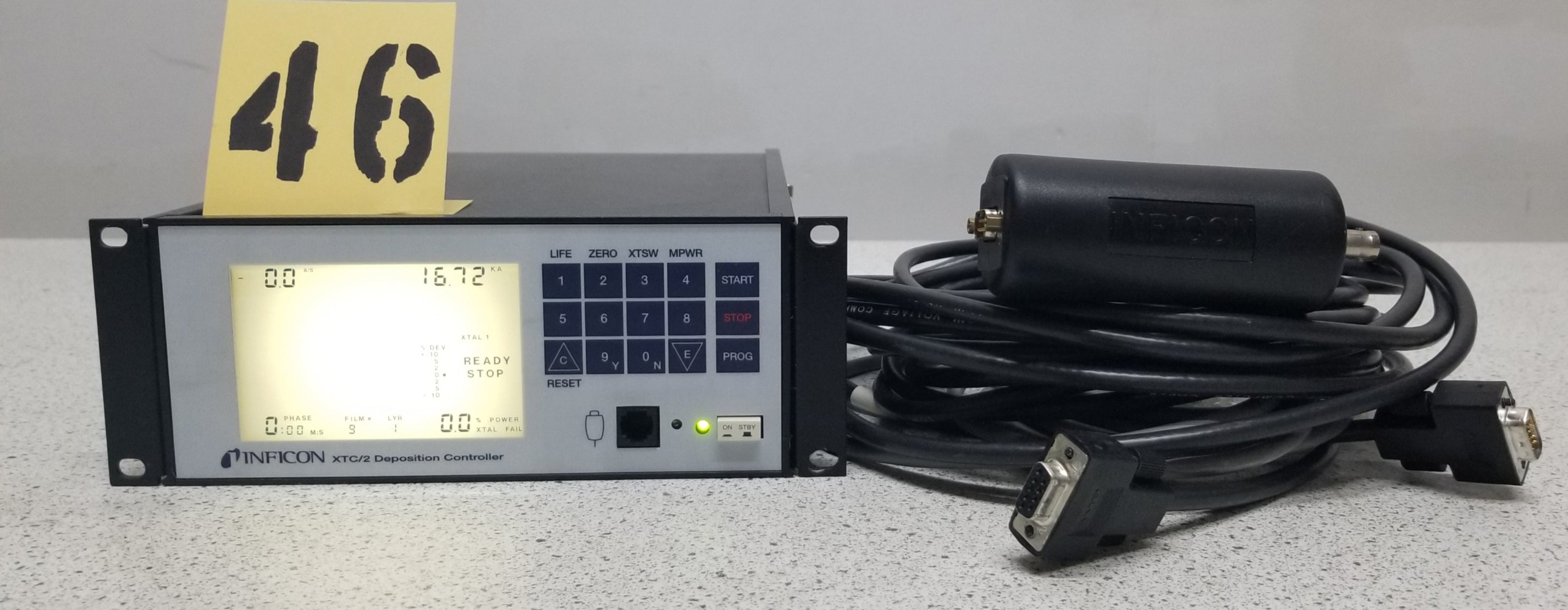 Inficon XTC/2 Crystal Deposition Rate Controller