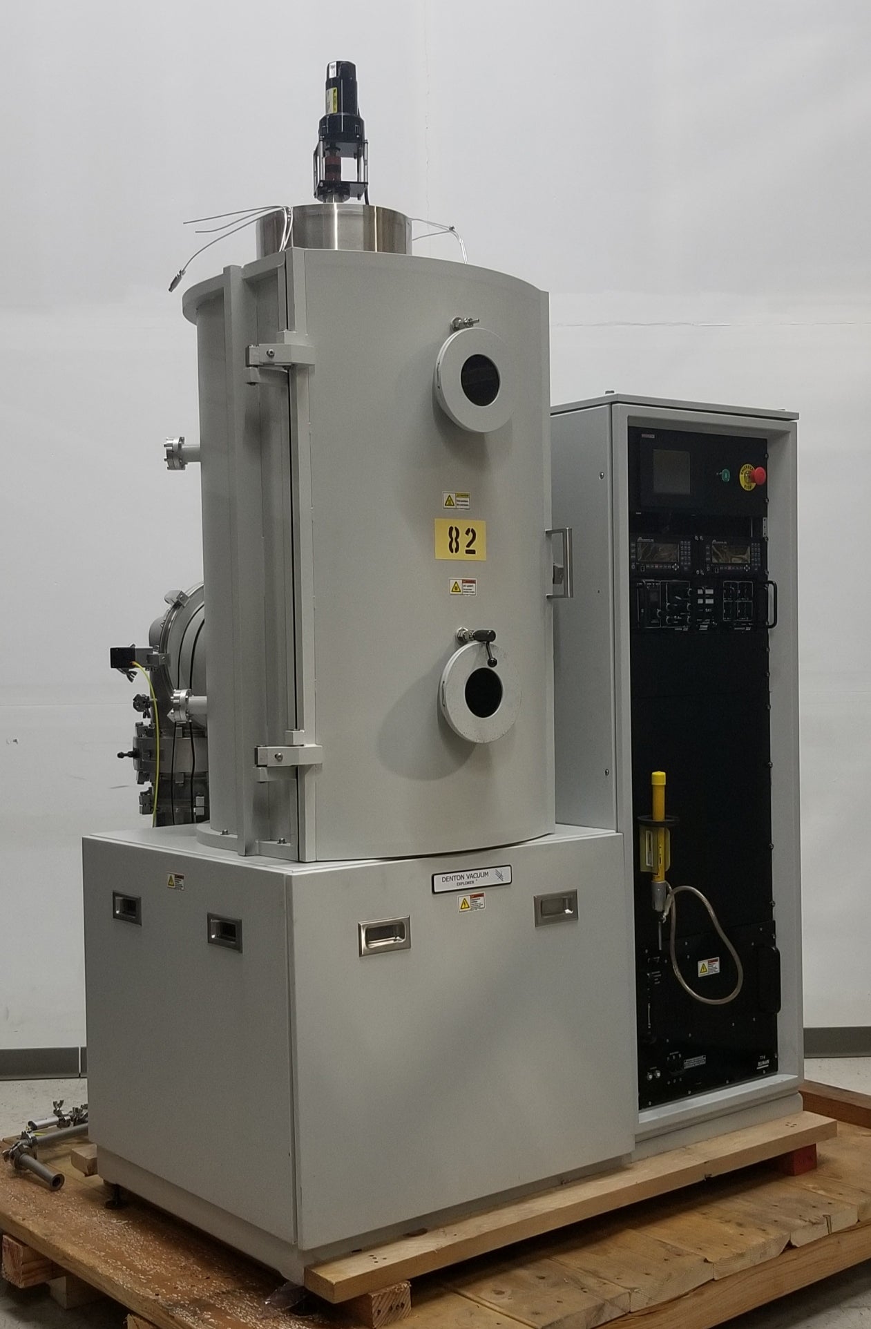 Denton Vacuum Explorer 14 Dual Source E-beam and  Thermal Evaporator with Crystal Deposition Rate Monitor