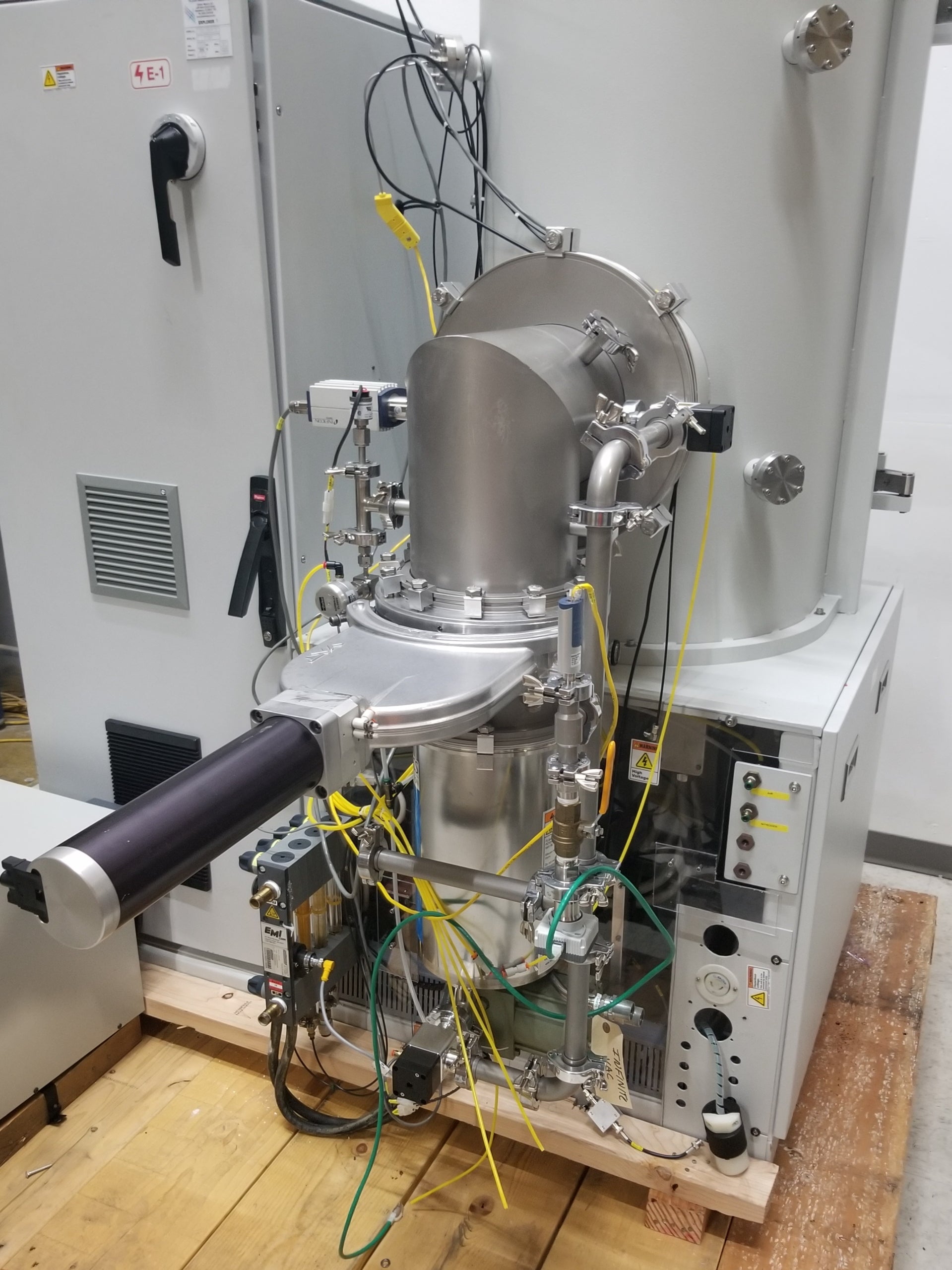 Denton Vacuum Explorer 14 Dual Source E-beam and  Thermal Evaporator with Crystal Deposition Rate Monitor