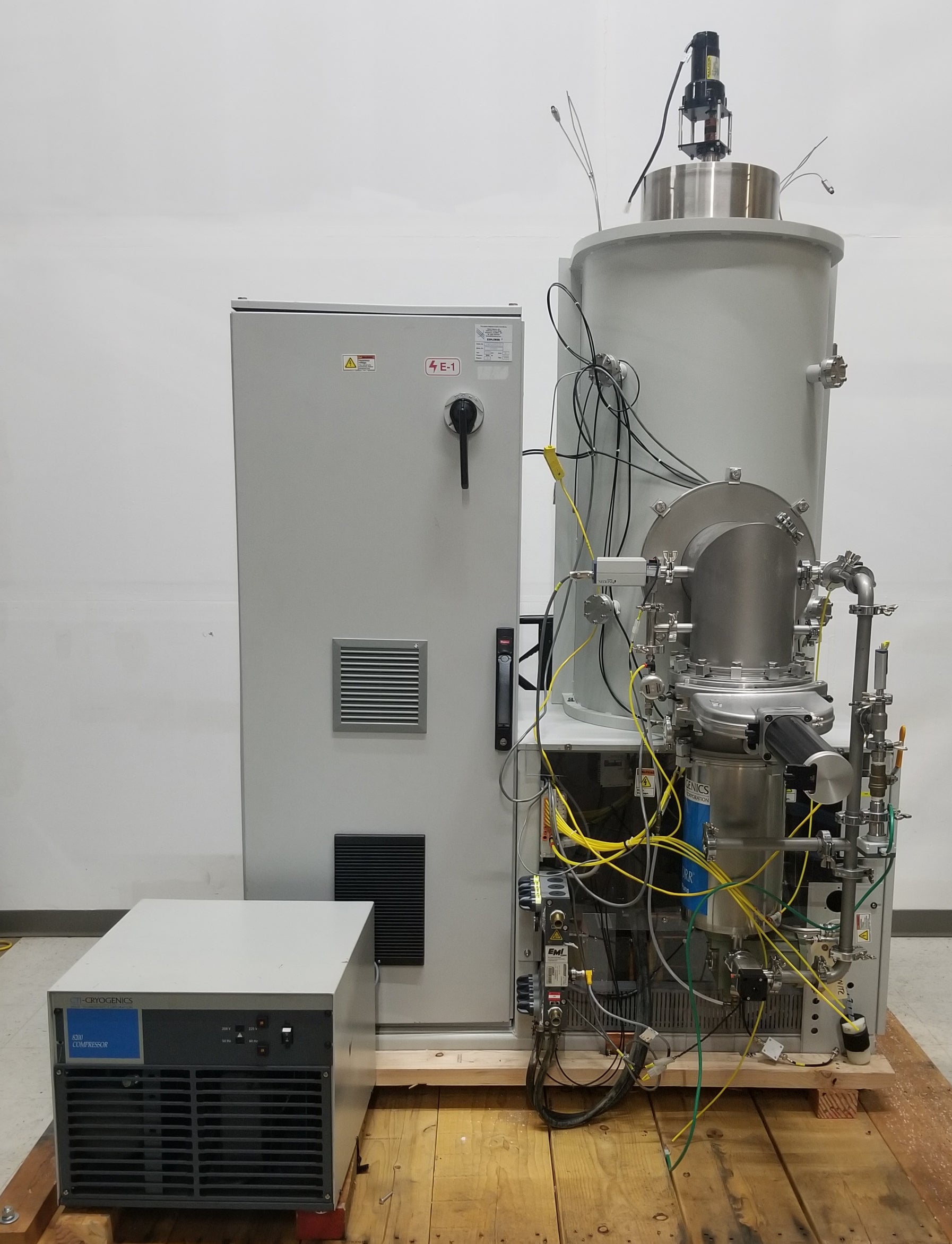 Denton Vacuum Explorer 14 Dual Source E-beam and  Thermal Evaporator with Crystal Deposition Rate Monitor