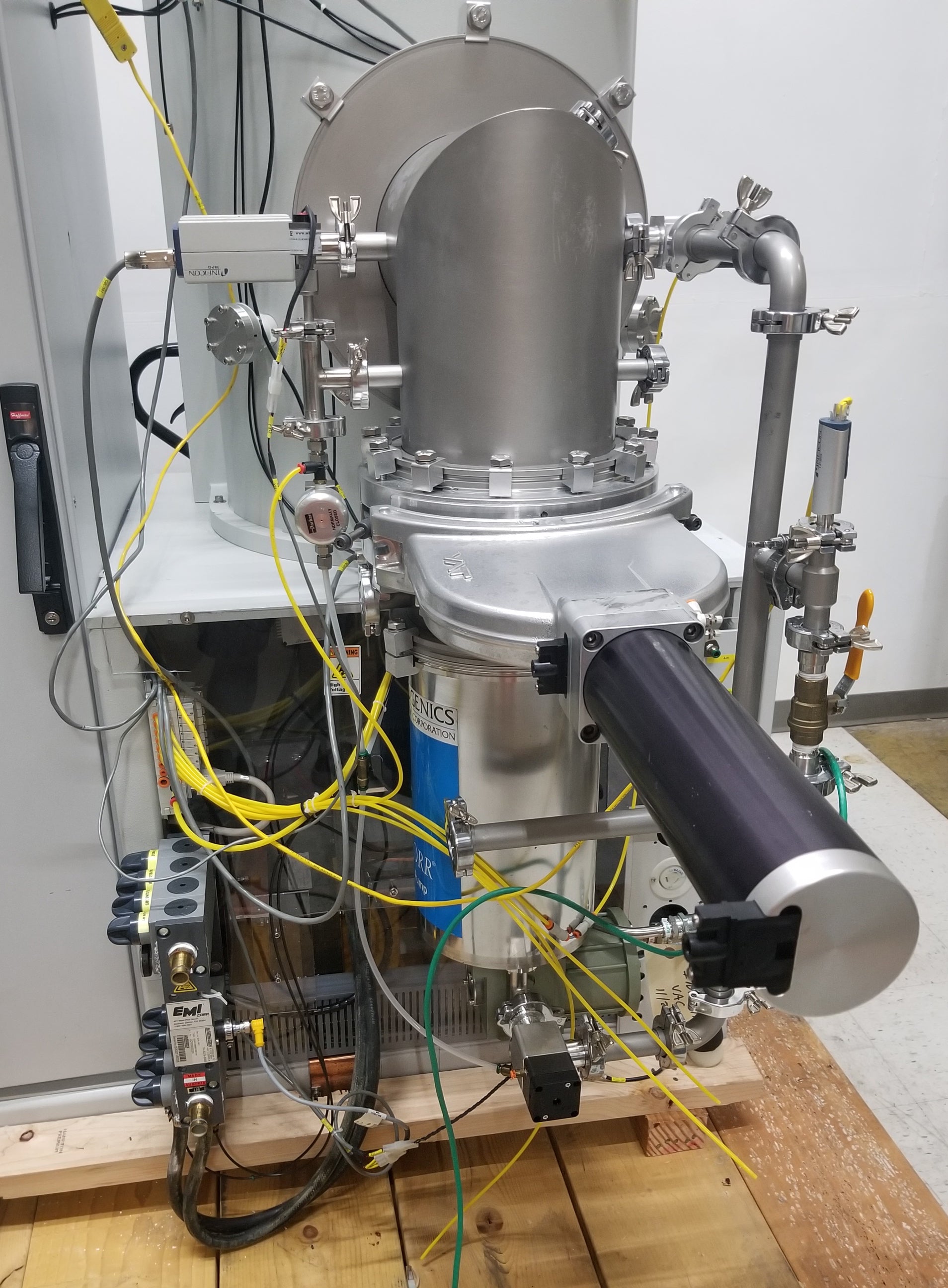 Denton Vacuum Explorer 14 Dual Source E-beam and  Thermal Evaporator with Crystal Deposition Rate Monitor