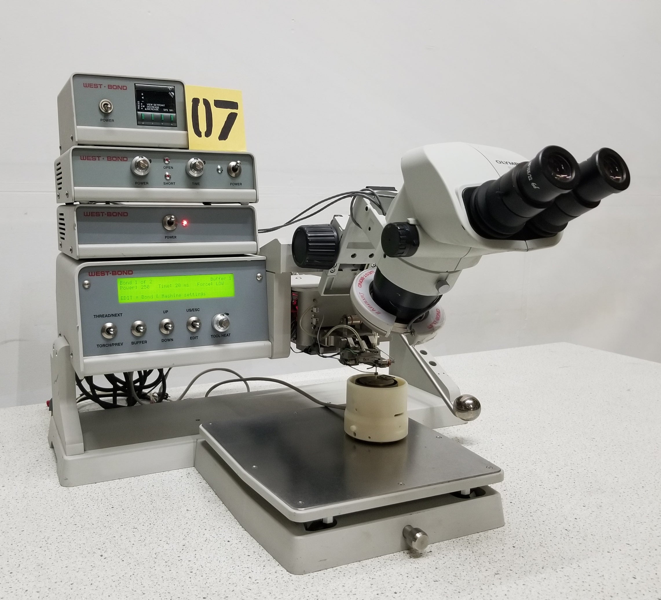West-Bond 7730E High Frequency Manual Gold Ball Wire Bonder