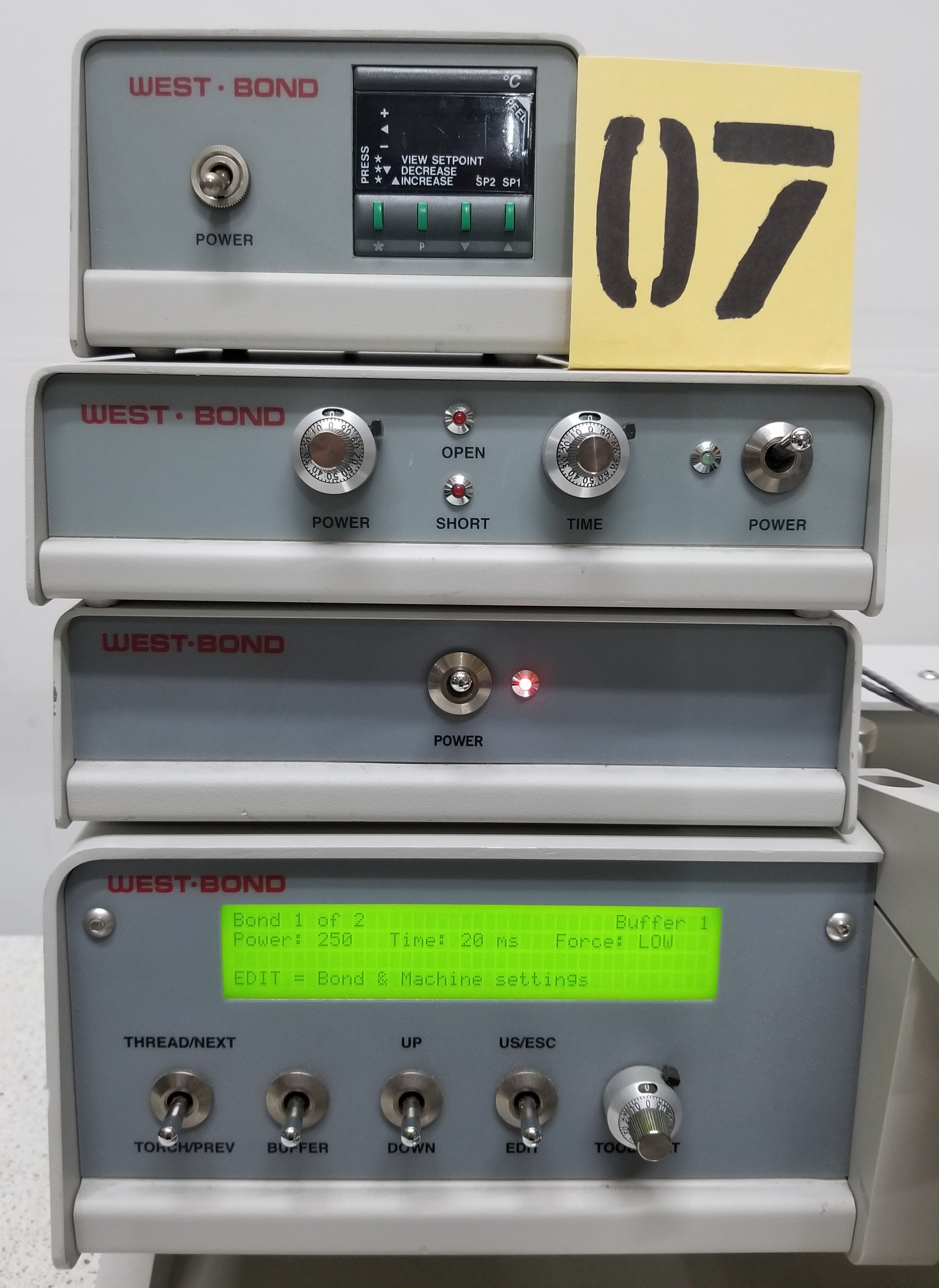 West-Bond 7730E High Frequency Manual Gold Ball Wire Bonder