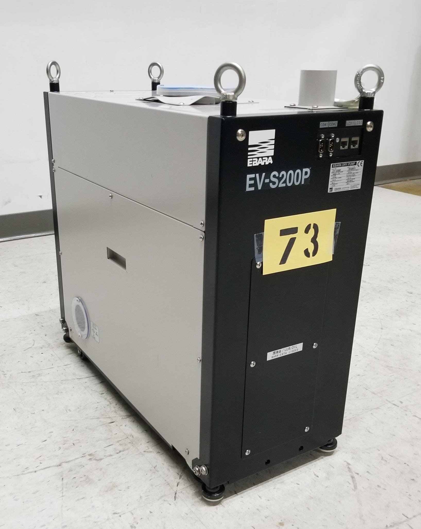 Used Ebara EVS200P Dry Pump Package without Control Pendant