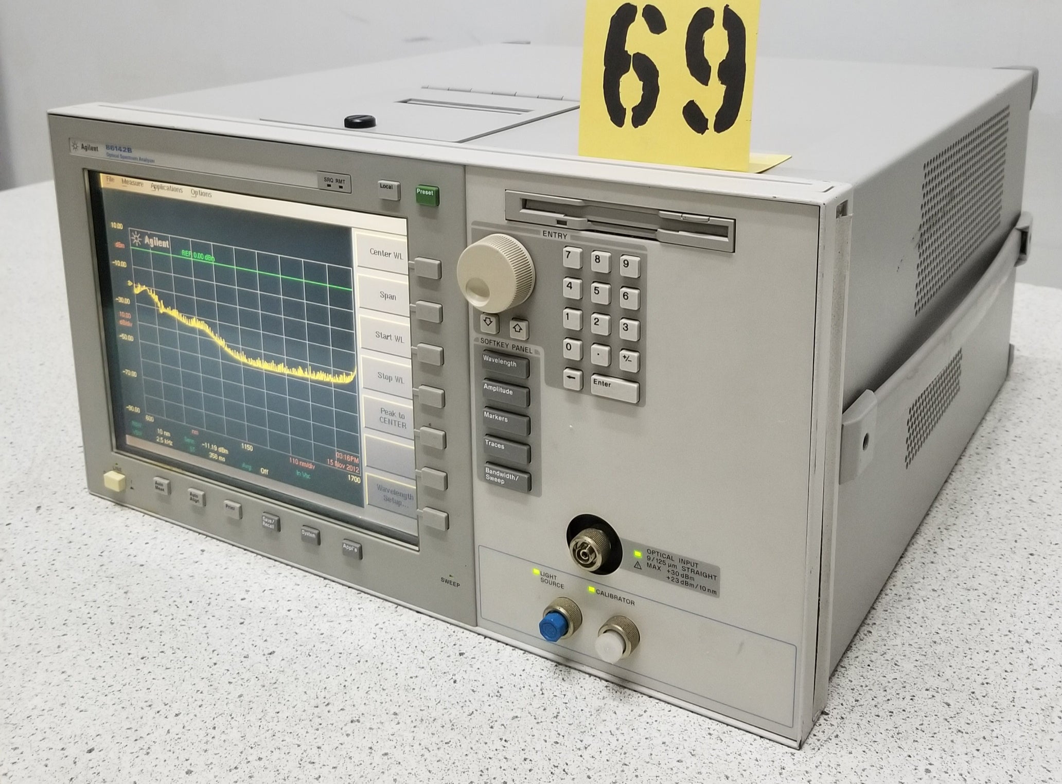 AGILENT 86142B Optical Spectrum Analyzer Options 001, 004,006&nbsp;