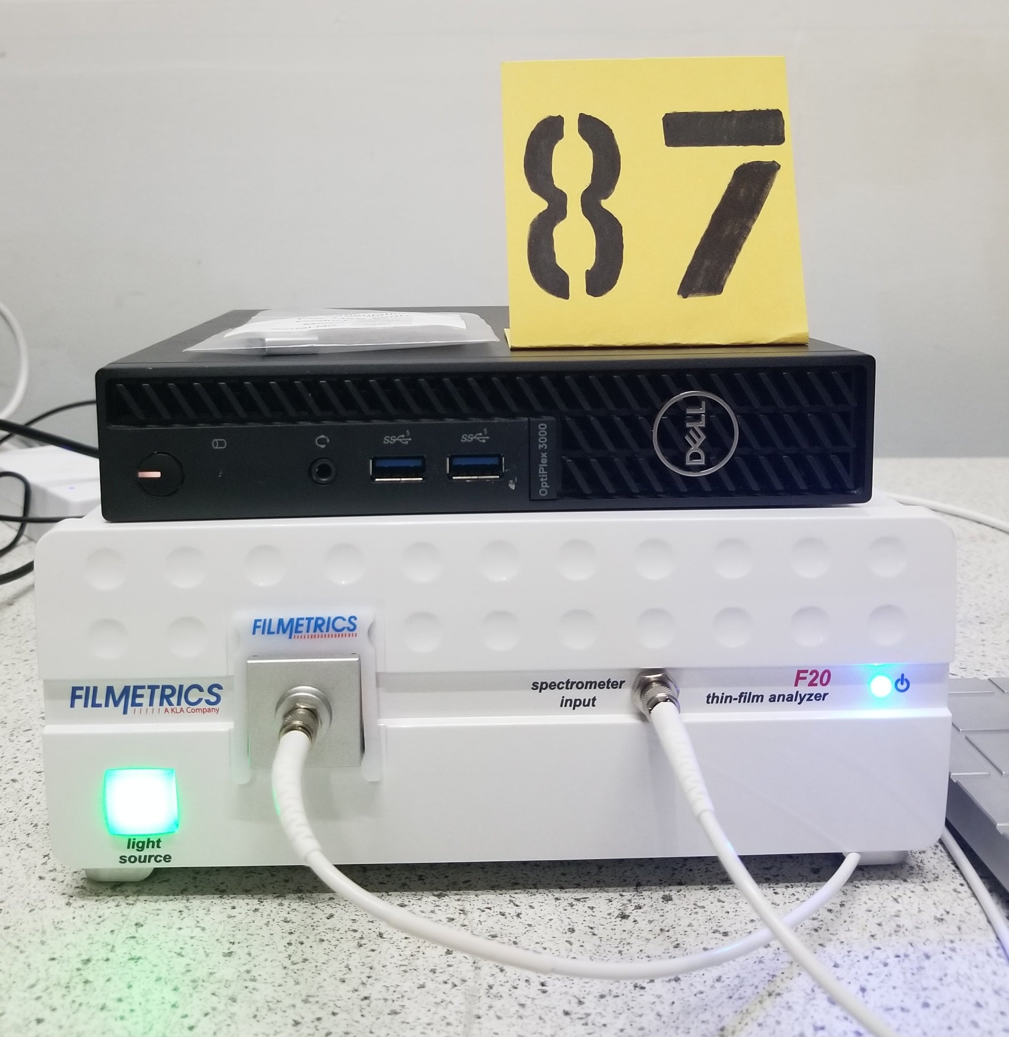 Used Filmetrics F20 Advanced Thin Film Measurement System
