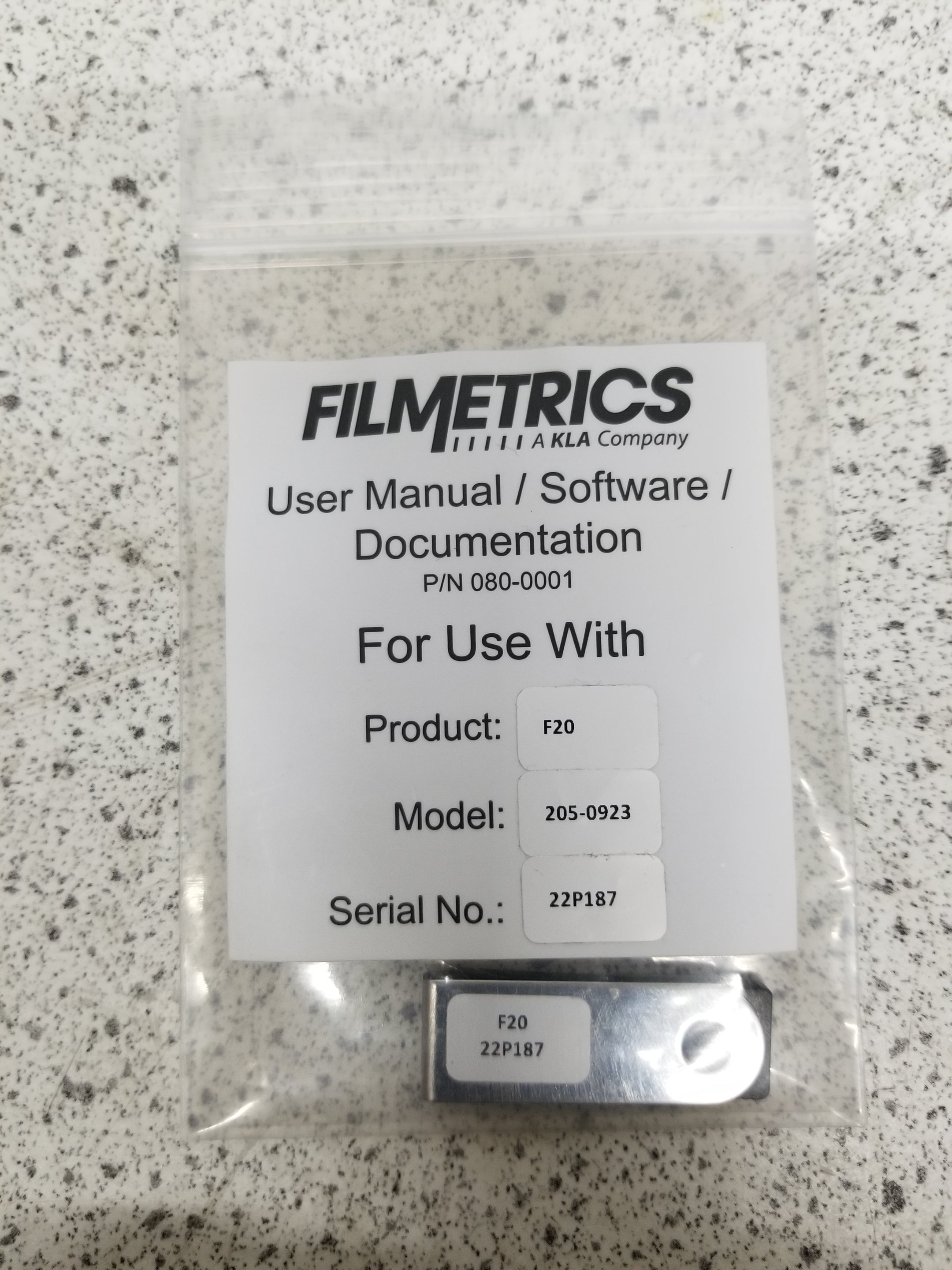 Used Filmetrics F20 Advanced Thin Film Measurement System
