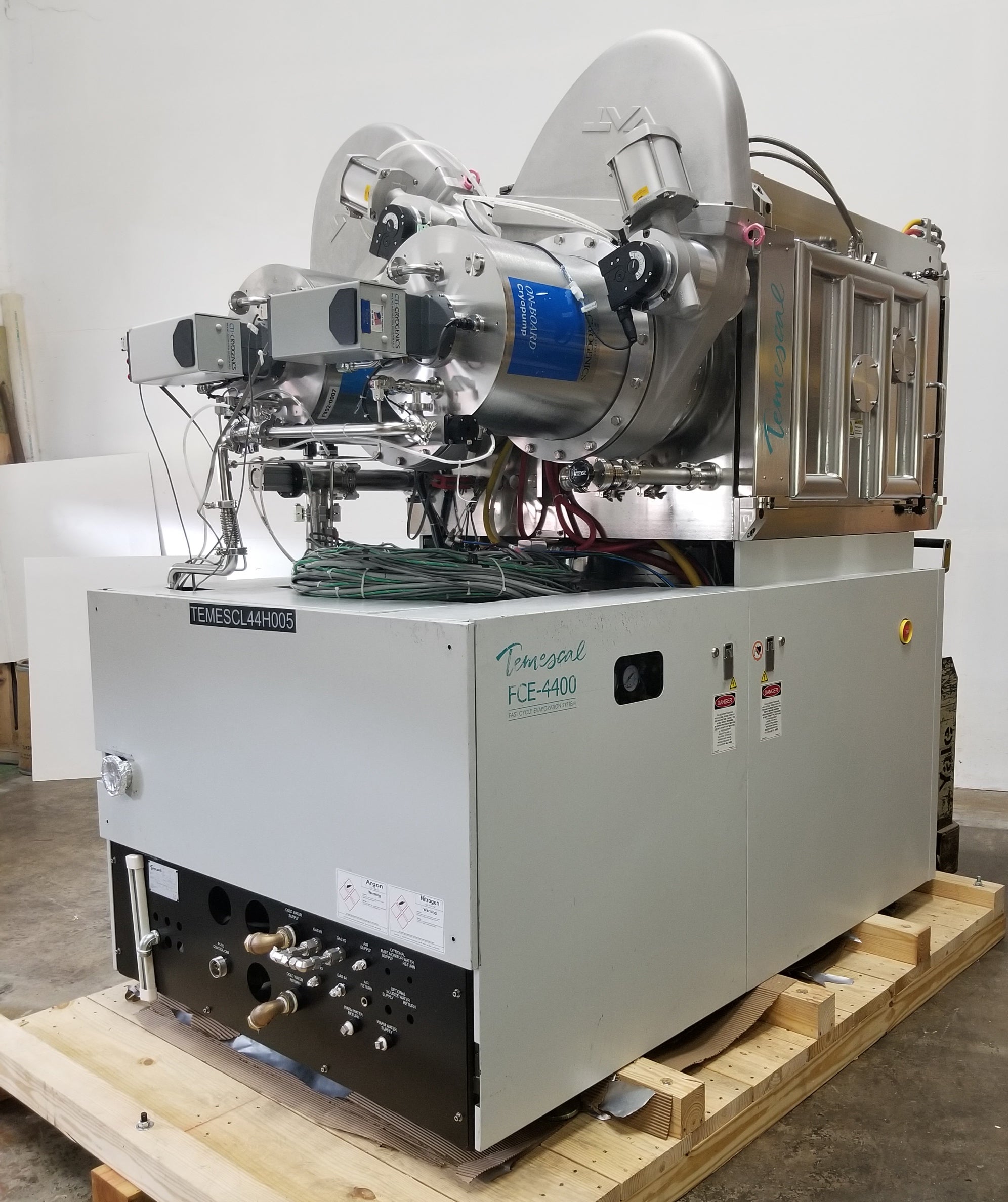 Temescal FC-4400 E-Beam Evaporator Deposition System