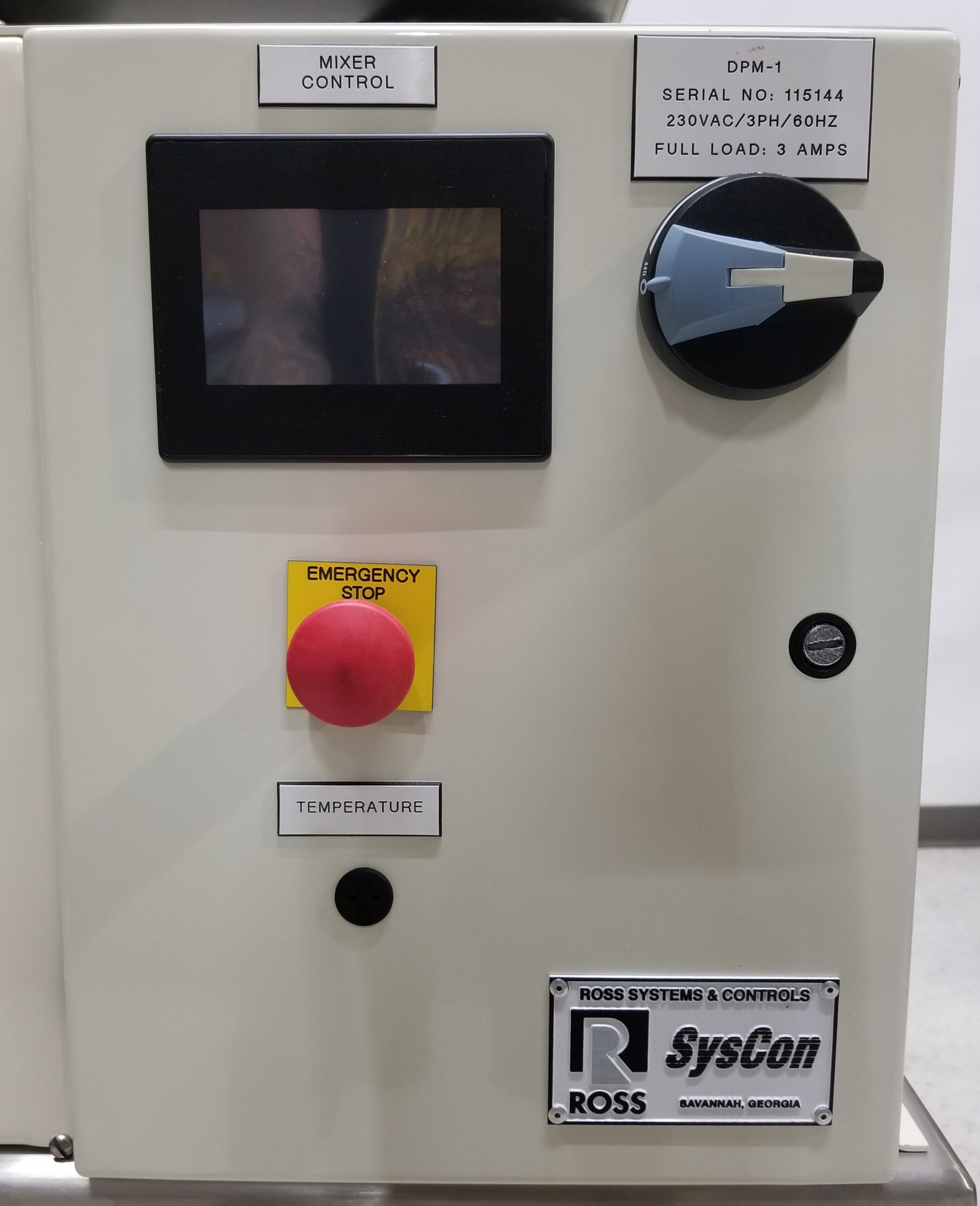 Charles Ross DPM-1 Low-Shear High-Torque Double Planetary Mixer