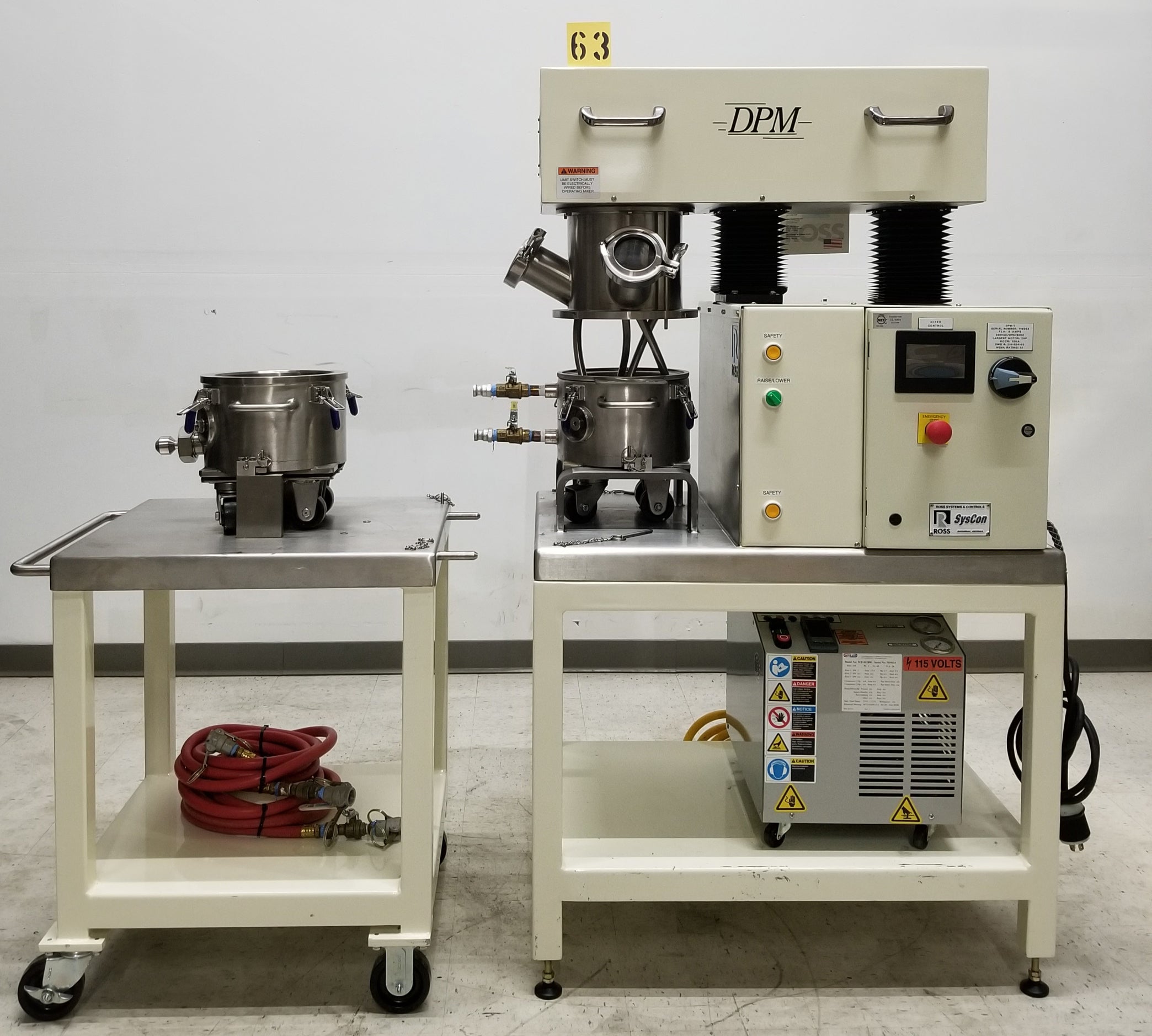 Charles Ross DPM-1 Low-Shear High-Torque Double Planetary Mixer
