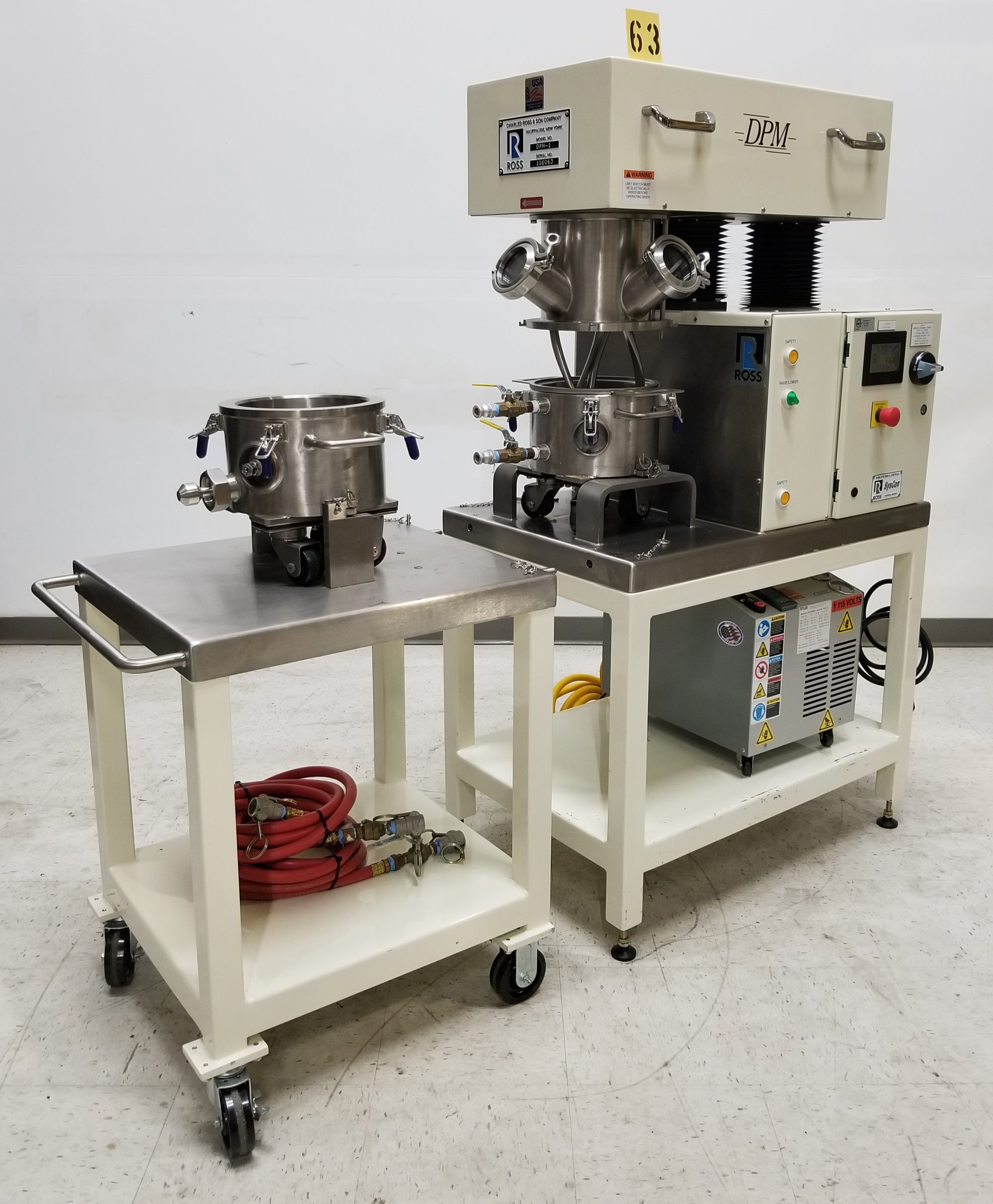 Charles Ross DPM-1 Low-Shear High-Torque Double Planetary Mixer