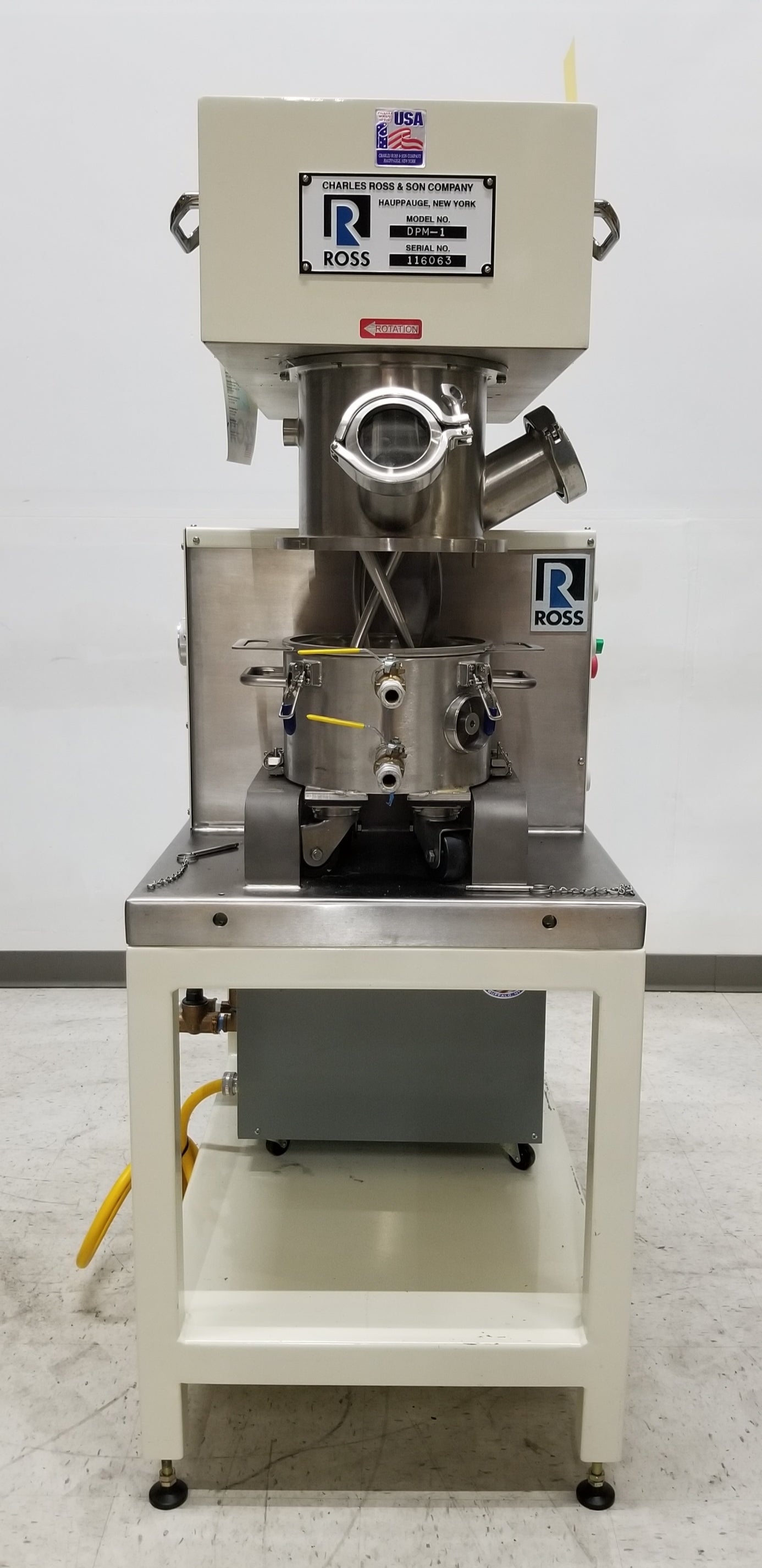Charles Ross DPM-1 Low-Shear High-Torque Double Planetary Mixer